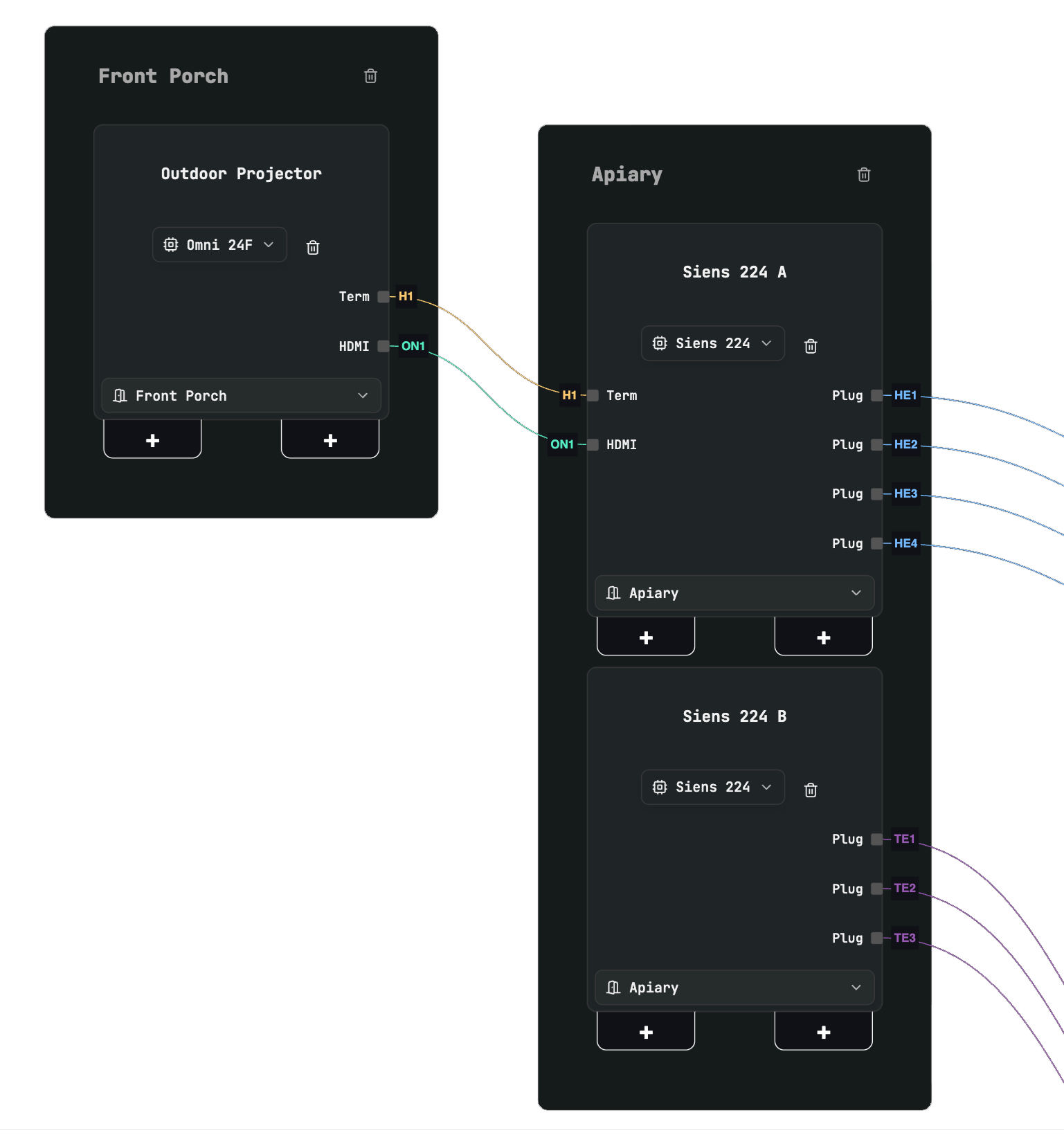 simpleschematic AV Schematic Tool - Dark Mode